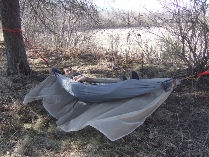 Home-Made Camping Hammock
